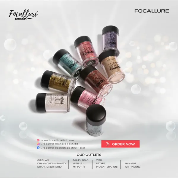 Focallure loose pigments eyeshadow