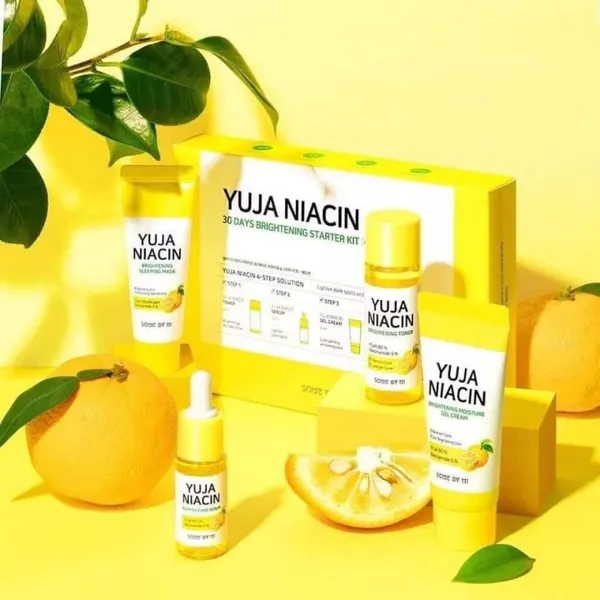 SOME BY MI Yuja Niacin, Anti Blemish Starter 4 Piece Edition Kit