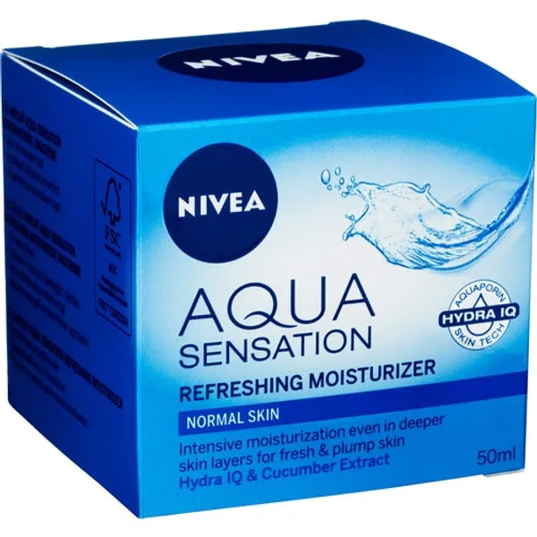 NIVEA AQUA SENSATION REFRESHING MOISTURIZER - 50ML