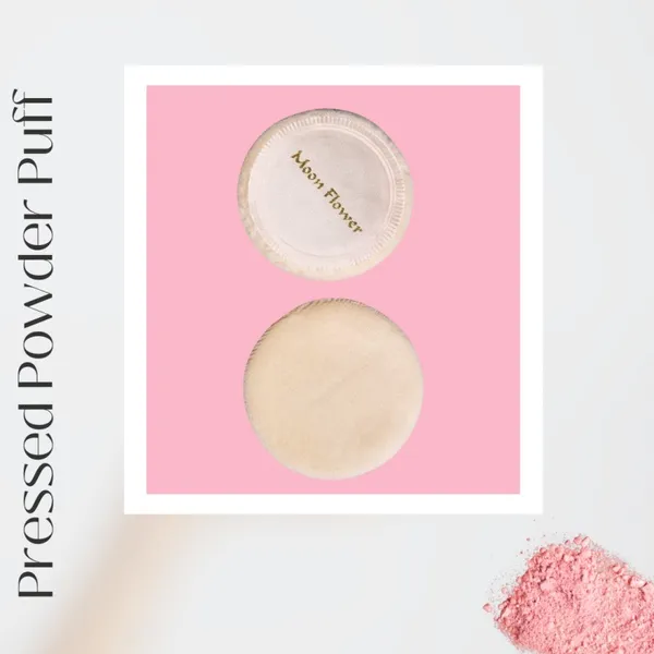 Moon Flower Face Powder Puff