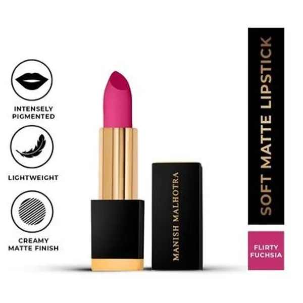 MYGLAMM Manish Malhotra Soft Matte Lipstick