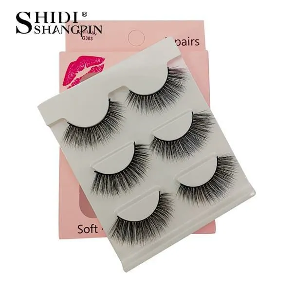 Shidi Shangpin Eyelash-G303 (3pair Set)
