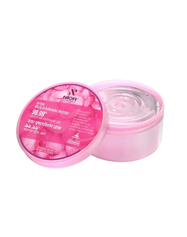 Nior Hya Bulgarian Rose 99.99% Moisture Soothing Gel
