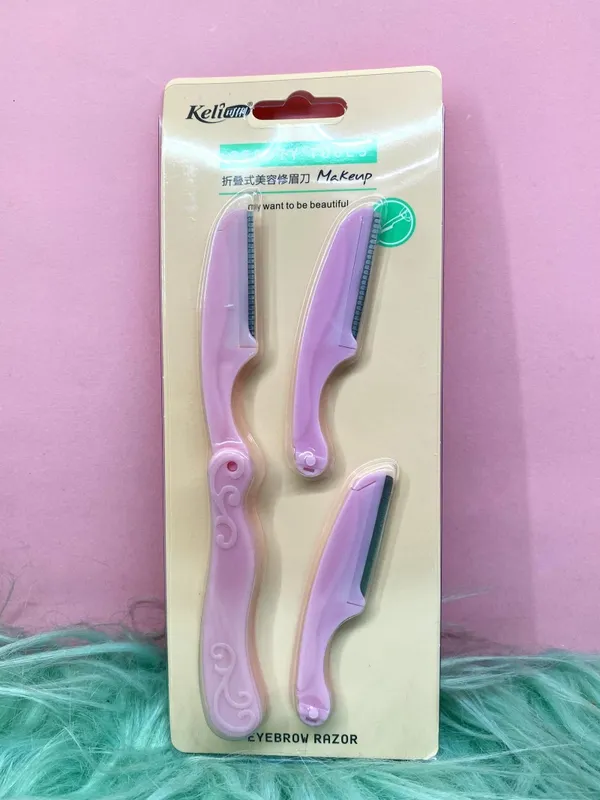 Keli Eyebrow Razor 3Pcs