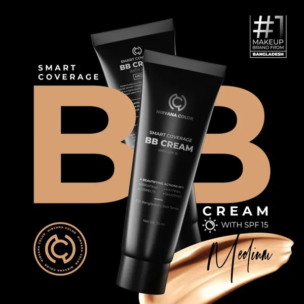 Nirvana Color Smart Coverage Bb Cream With Spf 15