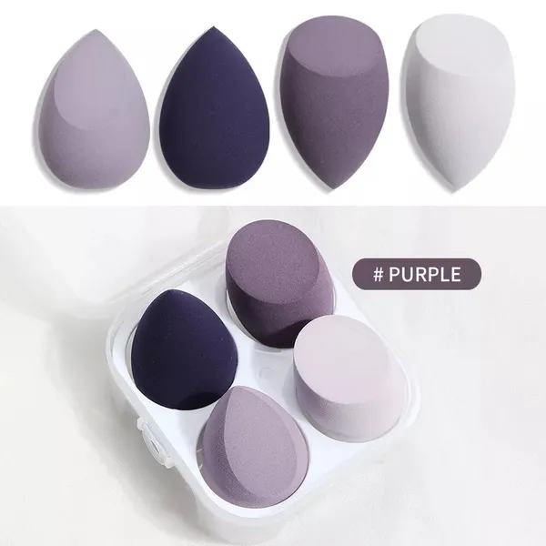 Maange 4 pcs Purple Blender Box