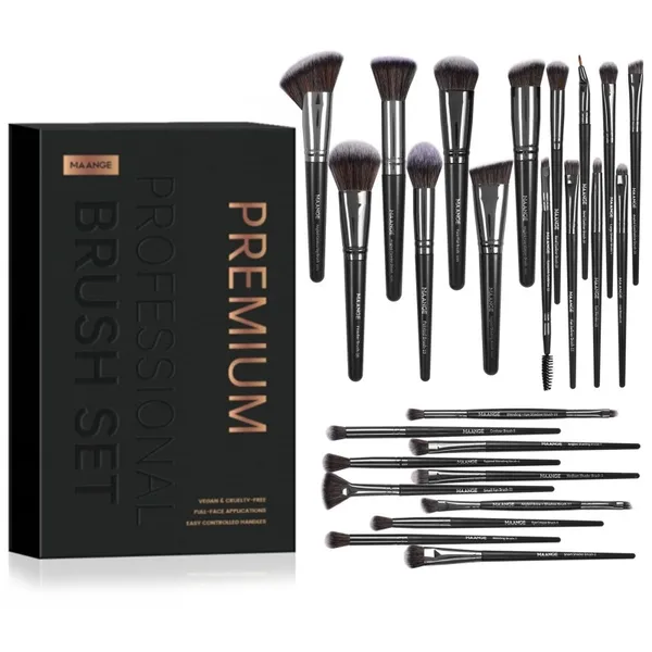 Maange Premium Professional Brush Set-25pcs