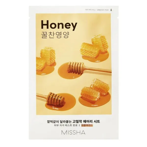 MISSHA AIRY FIT HONEY SHEET MASK-19GM