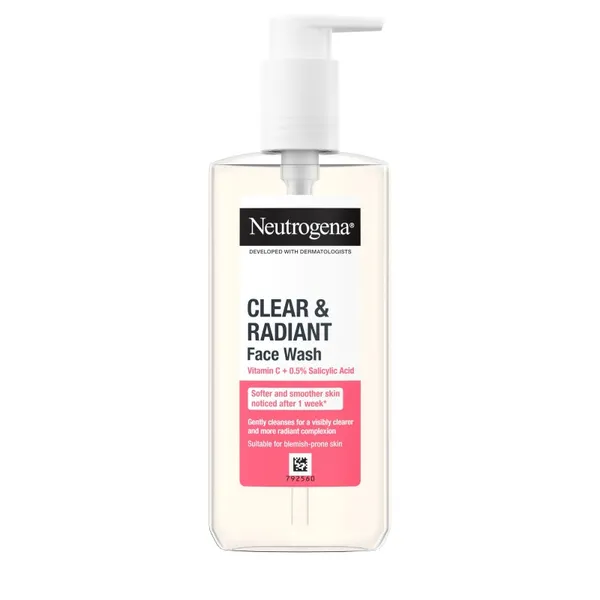Neutrogena Clear & Radiant Face Wash with Vitamin C - 200ml
