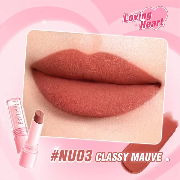 PINKFLASH Silky Lasting Matte Kiss-Proof Lipstick PF-L28