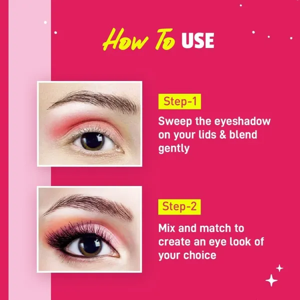 MYGLAMM POPxo 12 Color Eyeshadow Kit - Nood Crew
