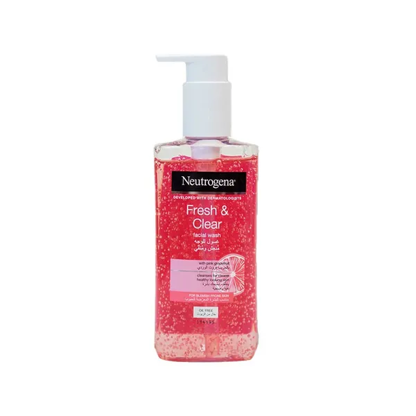 Neutrogena Fresh &amp; Clear with Pink Grapefruit Facial Wash - 200ml