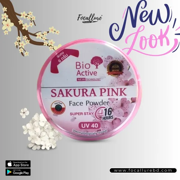 Bio-Active Sakura White Face Powder