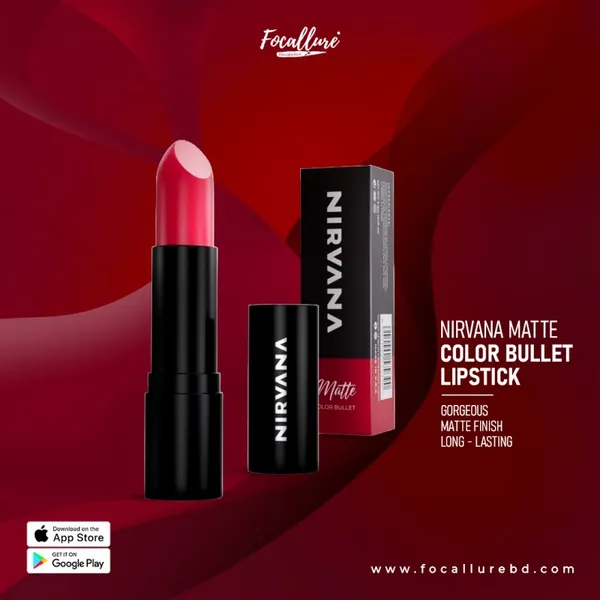Nirvana Matte Color  Bullet Lipstick