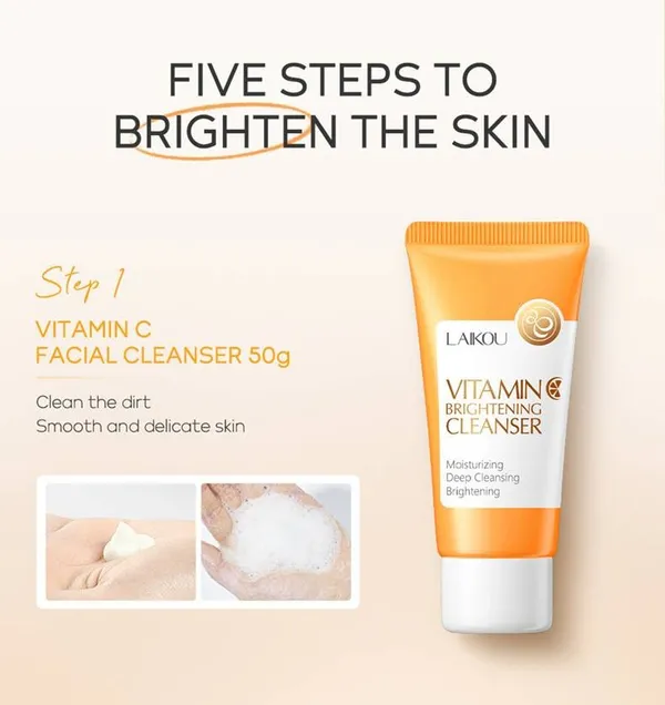 LAIKOU Vitamin C Brightening Cleanser 50g