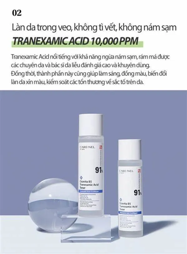 CARE:NEL Cicavita B5 Tranexamic Acid Toner 155 ml