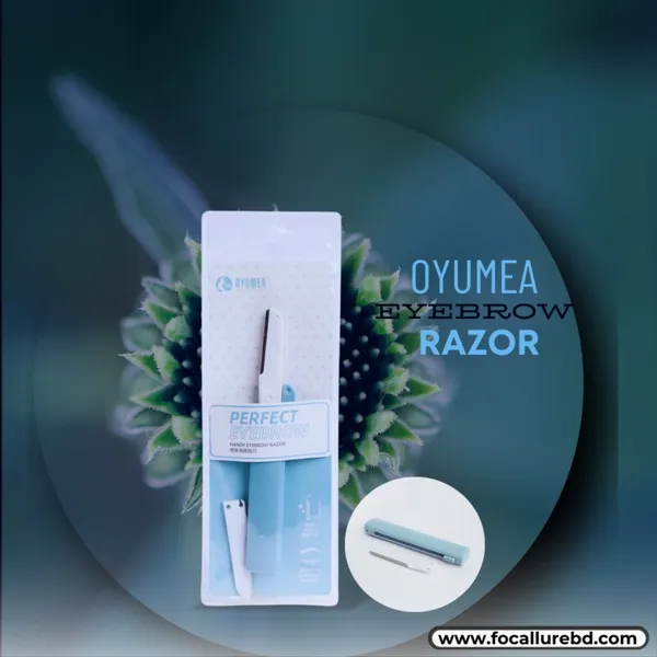 Oyumea Perfect Eyebrow Razor 1pcs ( Extra 1 Blade )