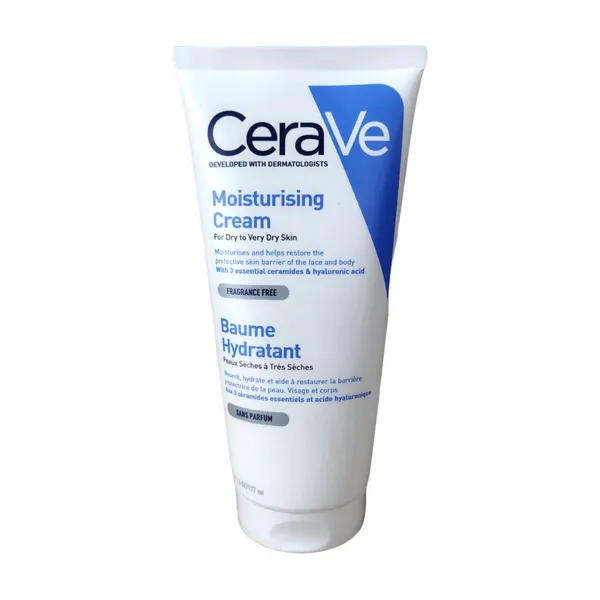 CeraVe Moisturizing Cream For Dry to Very Dry Skin - 177ml