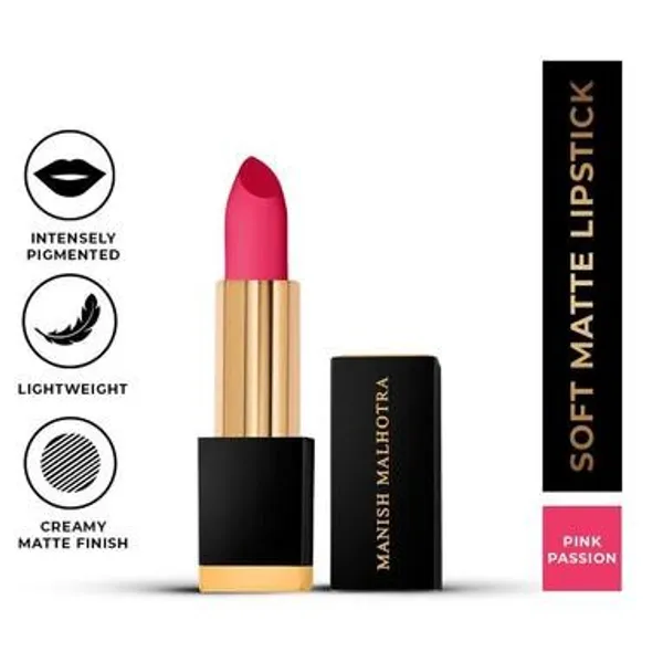 MYGLAMM Manish Malhotra Soft Matte Lipstick