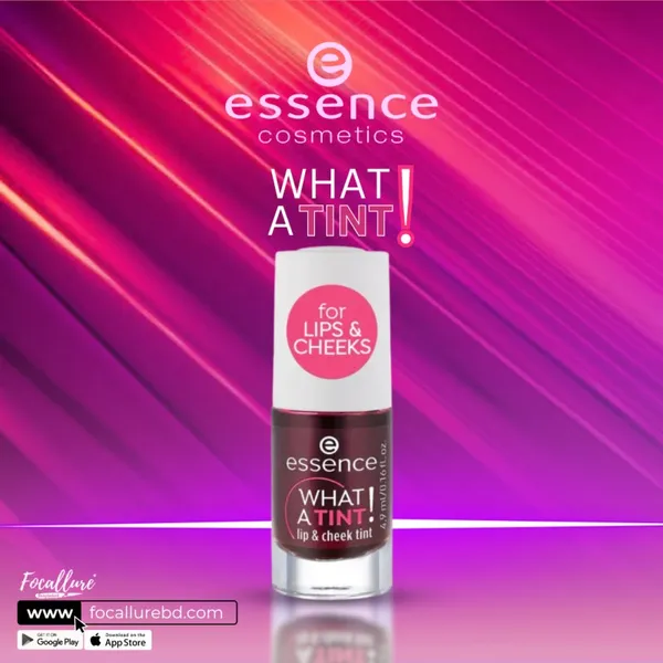 Essence What A Tint! Lip & Cheek Tint  Kiss From A Rose 4.9ml