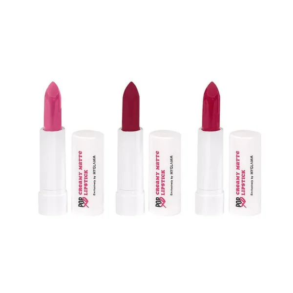 MYGLAMM POPxo Makeup Mini Lip Kit - Power Trip (Set of 3)
