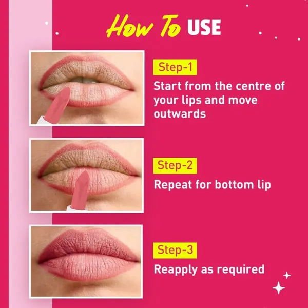 MYGLAMM POPxo Makeup Mini Lip Kit - Power Trip (Set of 3)