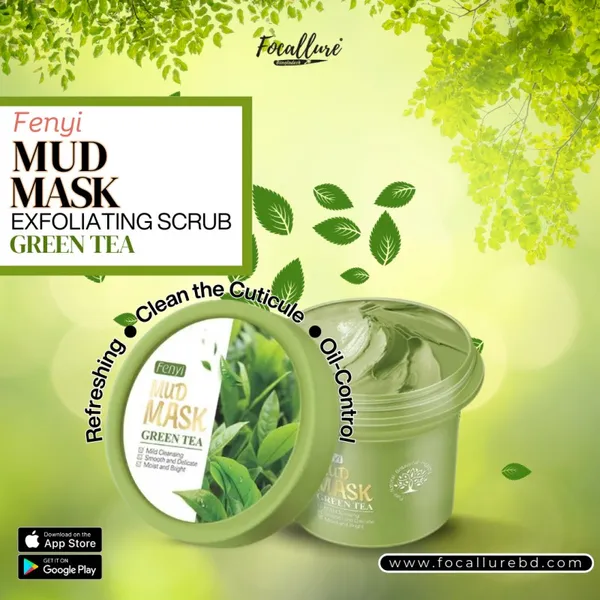 Fenyi Green Tea Mud Mask – 100g