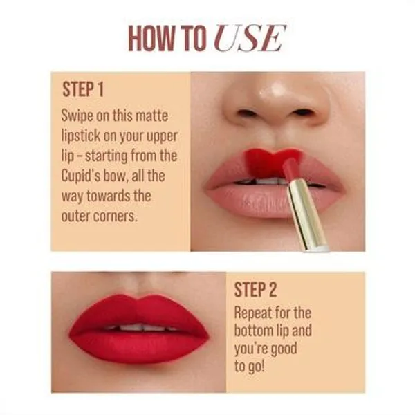 MYGLAMM Ultimatte Long Stay Matte Lipstick