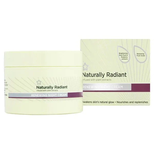 Superdrug Naturally Radiant Renewing Night Cream-75ml