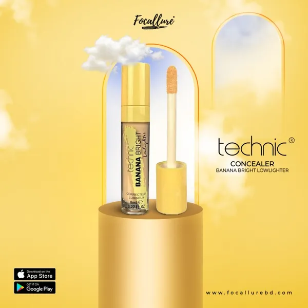 Technic Concealer Banana Bright Lowlighter