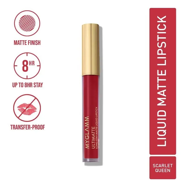 MYGLAMM Ultimatte Long Stay Matte Liquid Lipstick