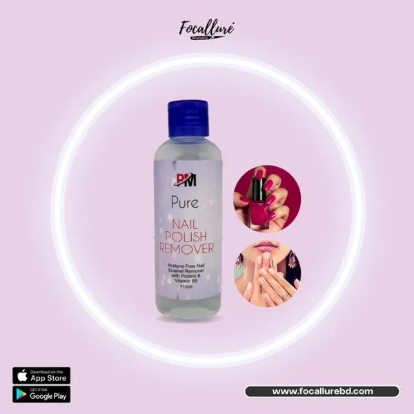 PM Pure Nail Polish Remover 110ml