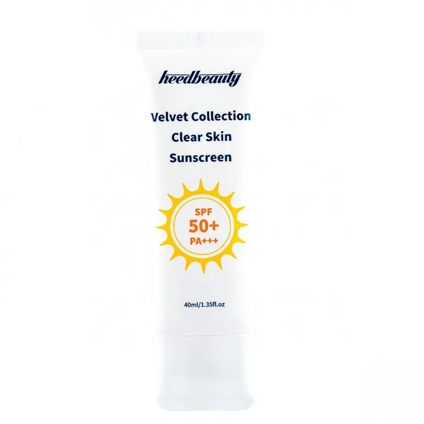 Heedbeauty Velvet Collection Clear Skin Sunscreen SPF 50+ PA+++