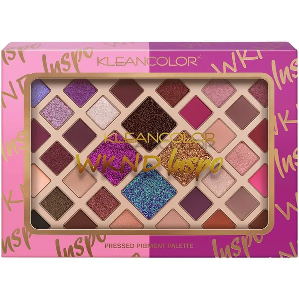 Kleancolor WKDY INSPO-30 Pressed+4 Pressed Glitter Eyeshadow