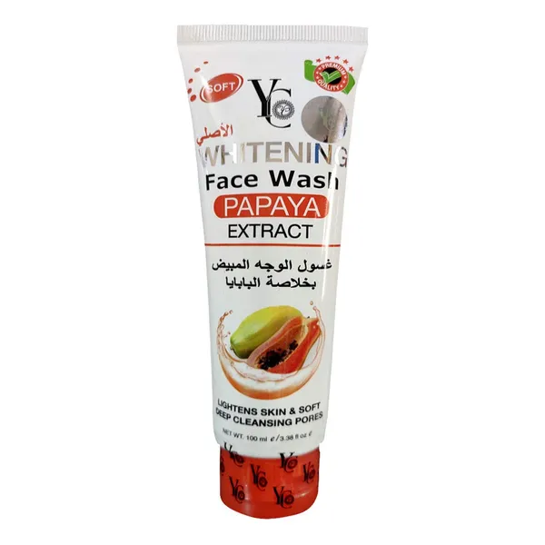 YC Papaya Extract Whitening Face Wash - 100ml