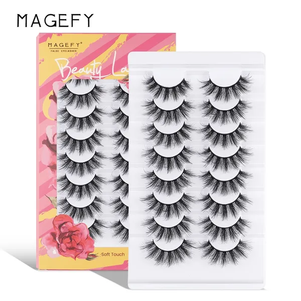 MAGEFY 8 Pair Eyelash Box