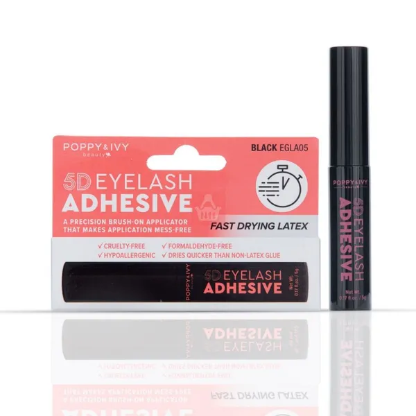 Absolute New York 5D Eyelash Glue Adhesive With Brush Black EGLA05 - 5g