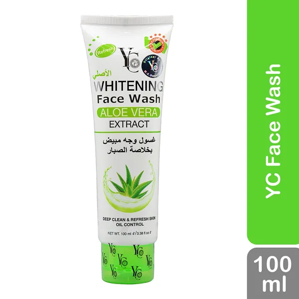 YC Whitening Face Wash Aloe Vera Extract - 100ml