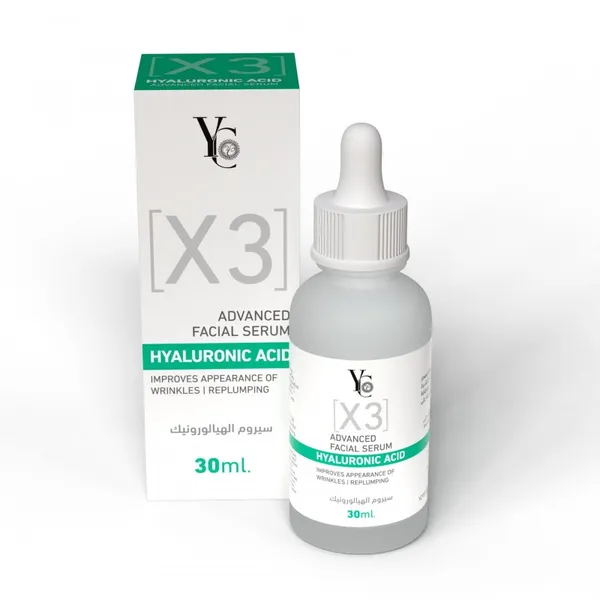 YC X3 Hyaluronic Acid Advanced Facial Serum - 30ml