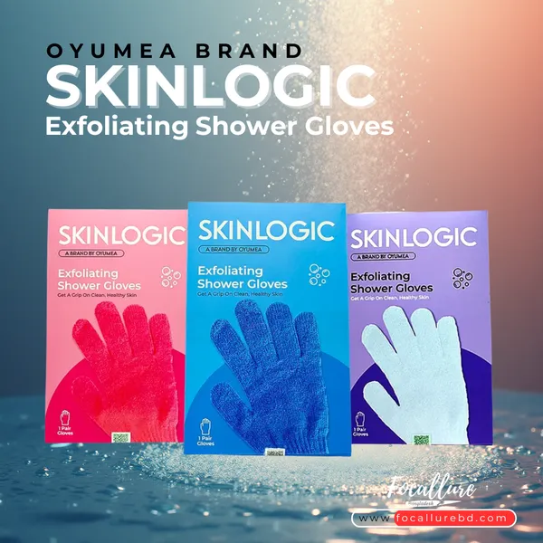 Skin Logic Exfoliating Shower Gloves-Random Color