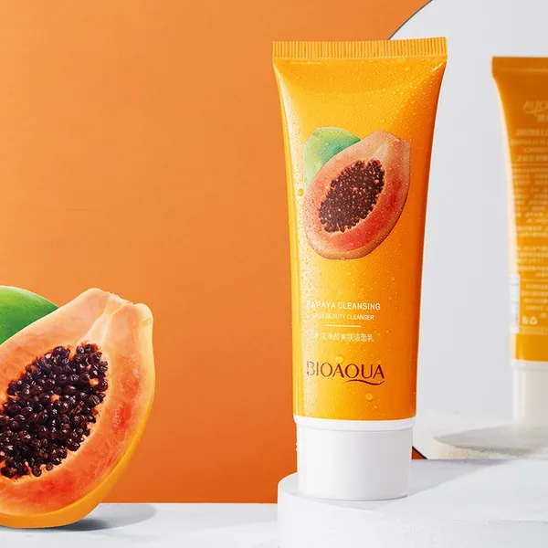 BIOAQUA Papaya Purifying Moisturizing Cleanser 100g