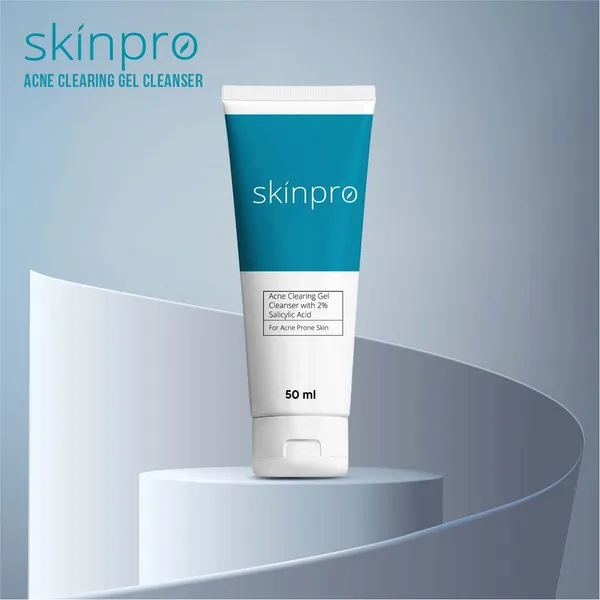 Skinpro Acne Clearing Gel Cleanser – 50ml