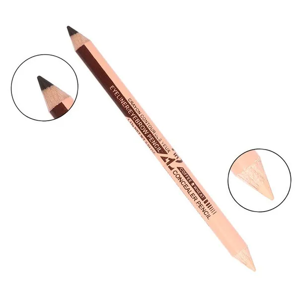 Menow 2in1(NUDE+BLACK) Pencil Eyeliner