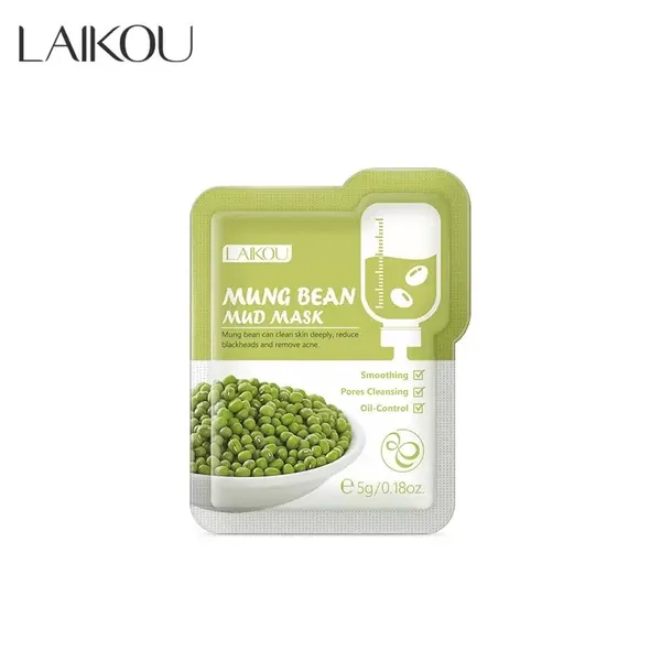 LAIKOU Mung Bean Mud Mask 5g – 1pcs