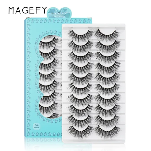 MAGEFY 10 Pairs Eyelash
