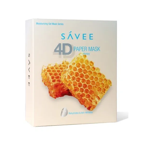 SV' SAVEE 4D Paper Mask Rehydrates & Anti-Wrinkles Honey - 36g