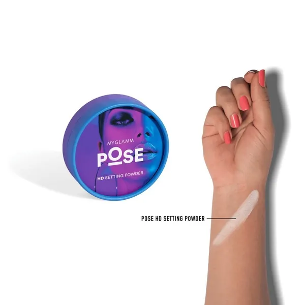 MYGLAMM POSE HD Setting Powder - Ivory