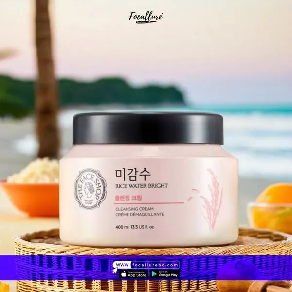The Face Shop Rice Water Bright Cleansing Cream – 400ml