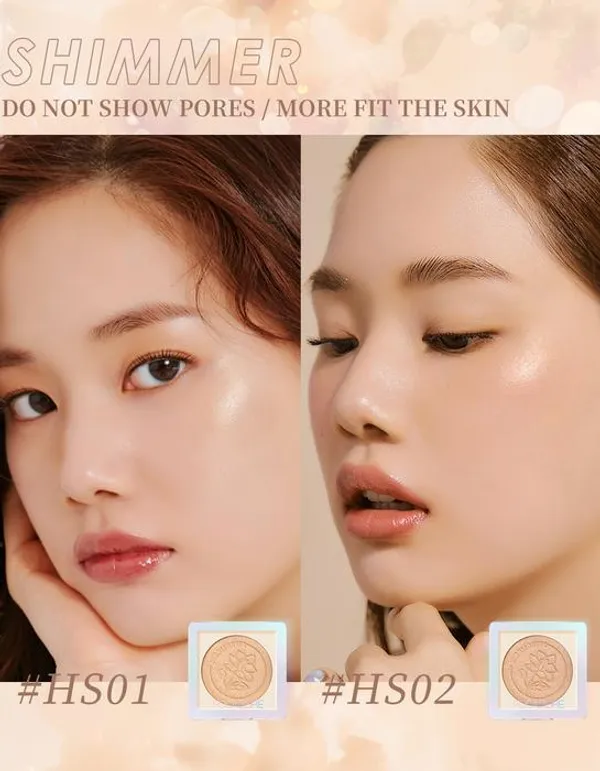 Focallure Shimmering Skin Pressed Highlighter-FA234HG02