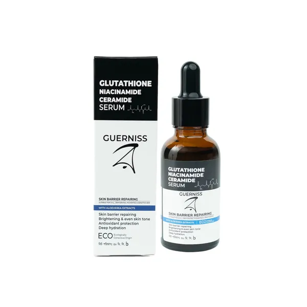 Guerniss Raw Glutathione Niacinamide Ceramide serum